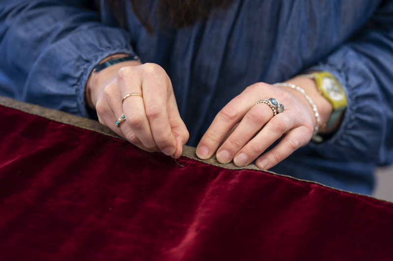 A Look Into The Coronation Robes of Their Majesties